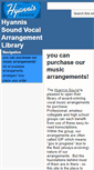 Mobile Screenshot of library.hyannissound.org